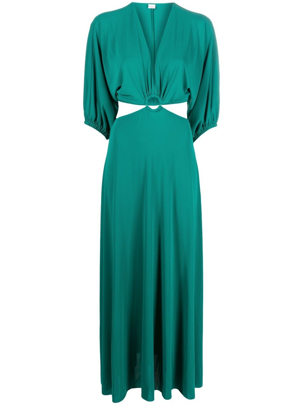 ERES Carmen ring-detailed A-line dress - Green von ERES