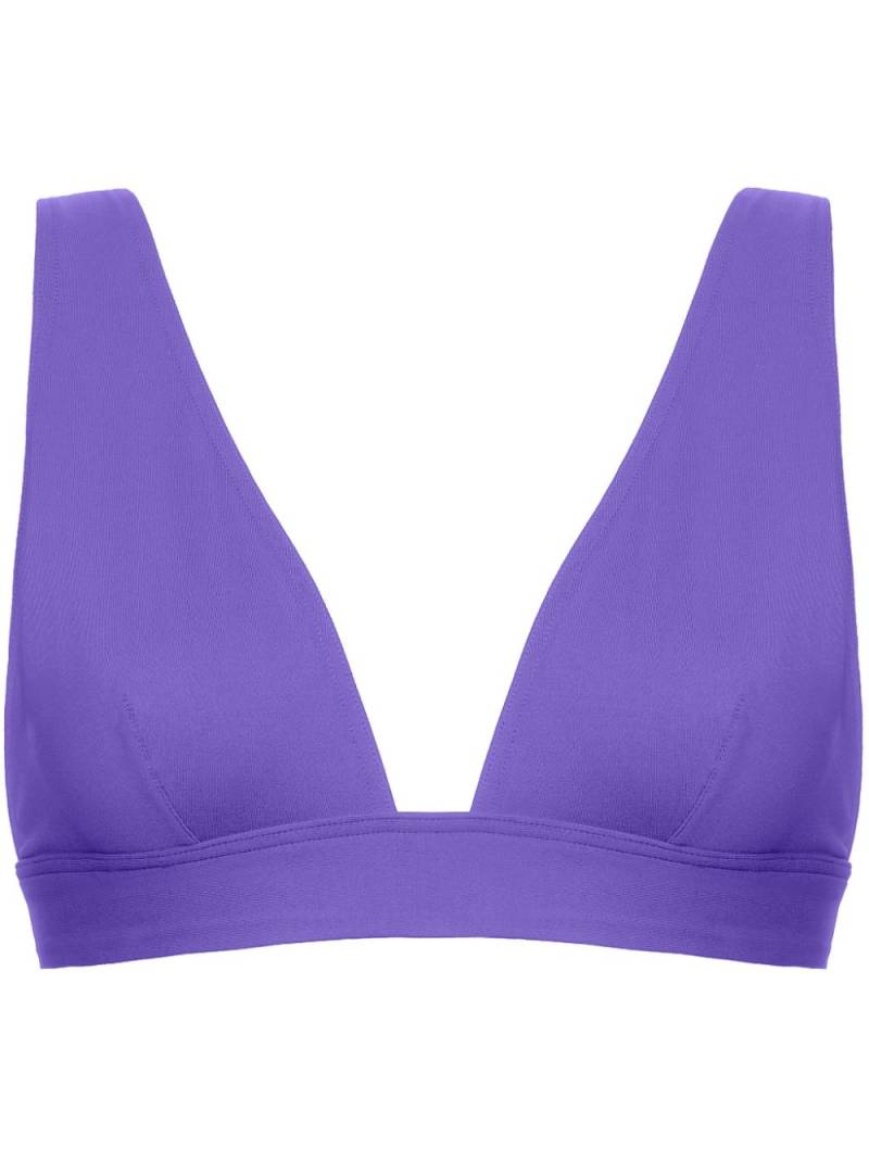 ERES Chrome bikini top - Purple von ERES