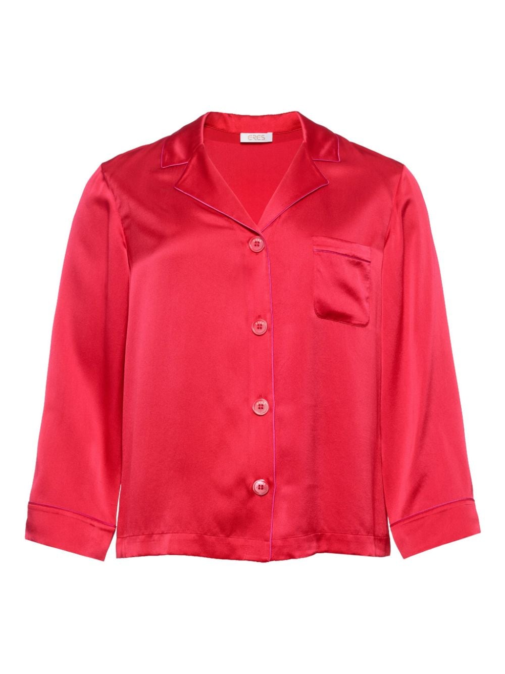 ERES Convive silk pyjama shirt - Red von ERES