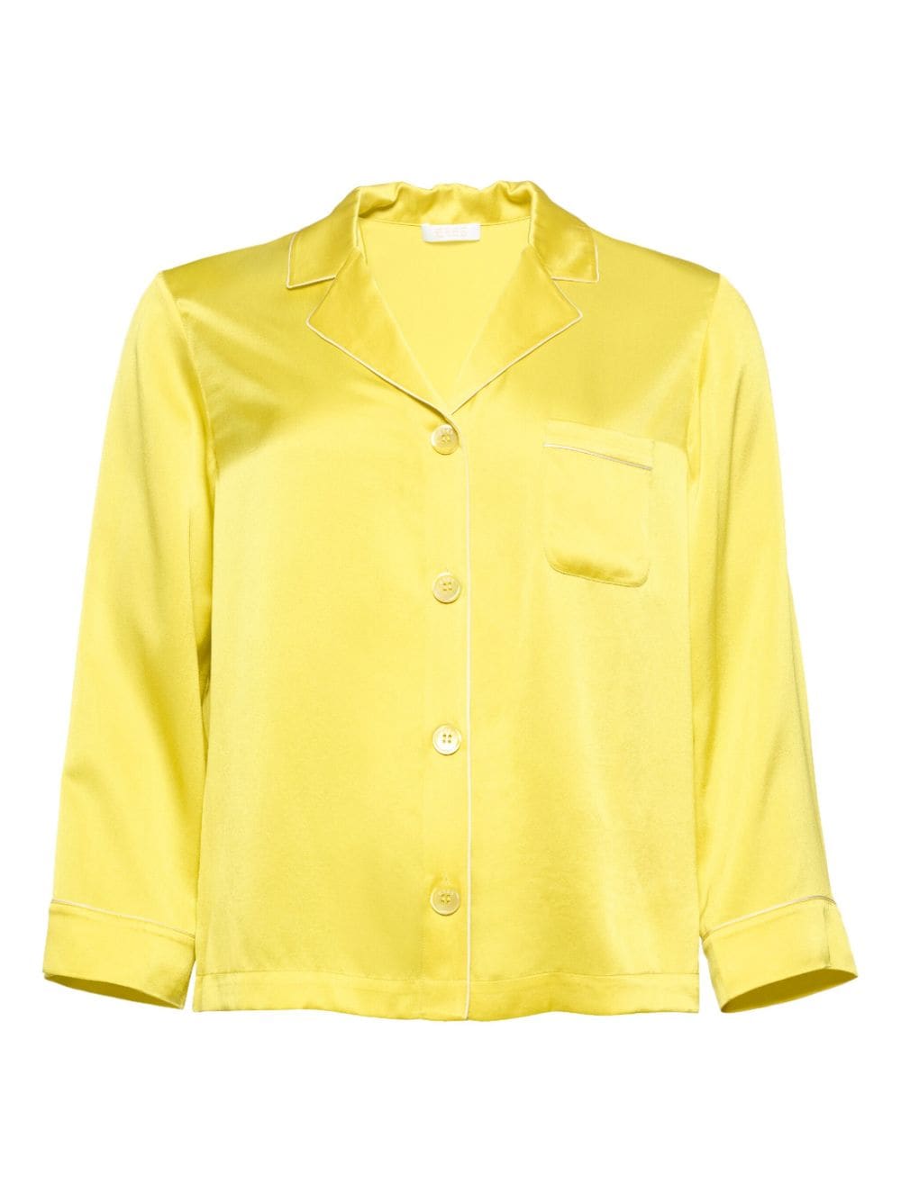 ERES Convive silk pyjama shirt - Yellow von ERES