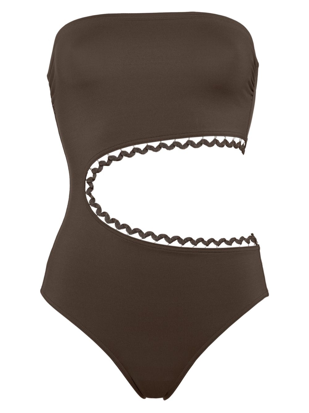 ERES Dancing one-piece bustier swimsuit - Grey von ERES