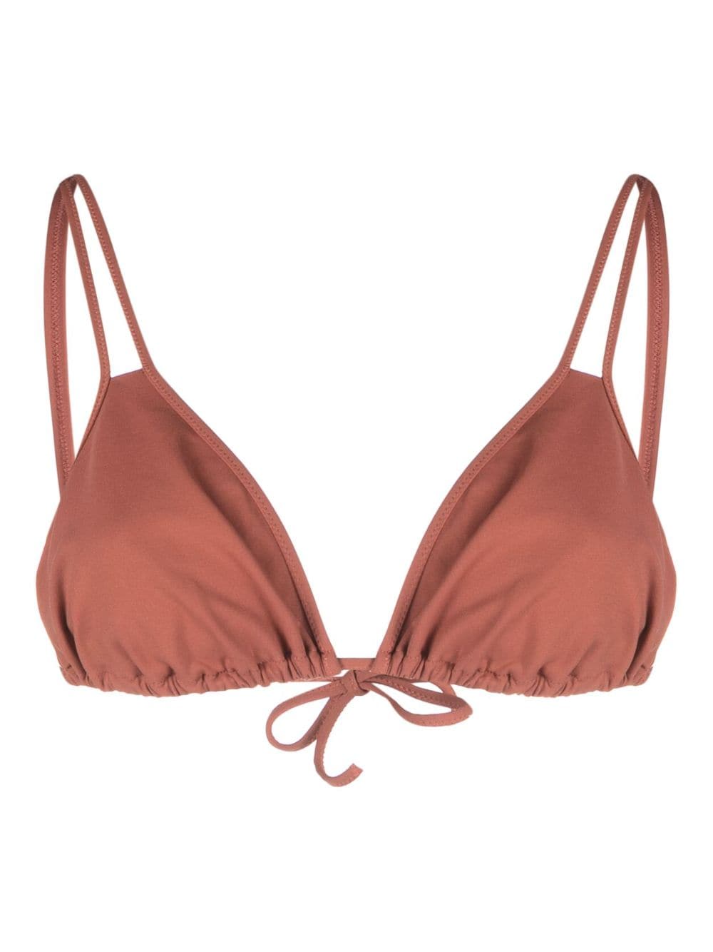 ERES Ficus triangle bikini top - Brown von ERES