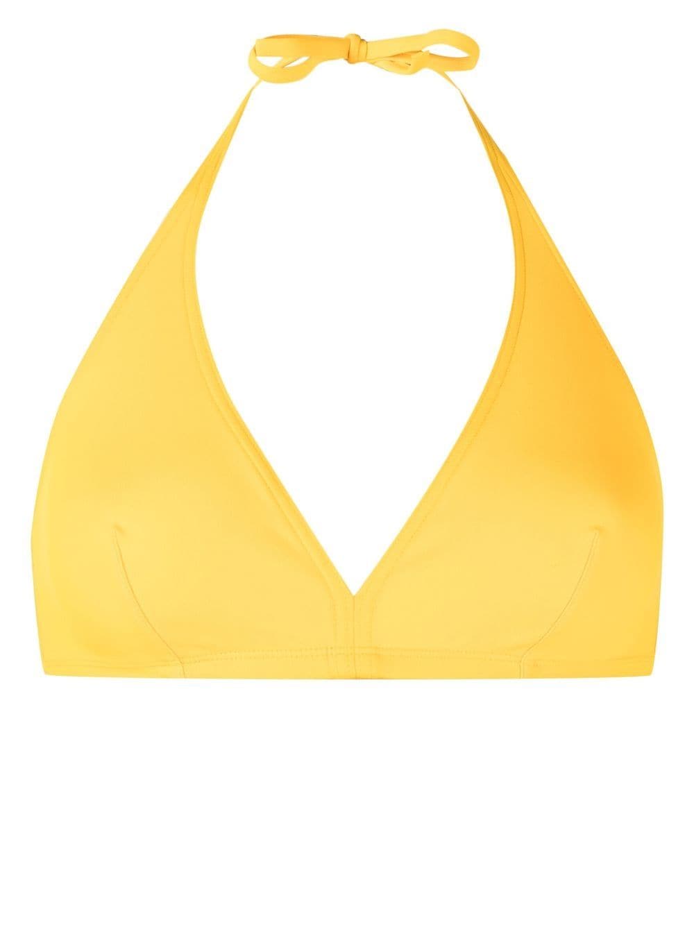 ERES Gang full-cup triangle bikini top - Yellow von ERES