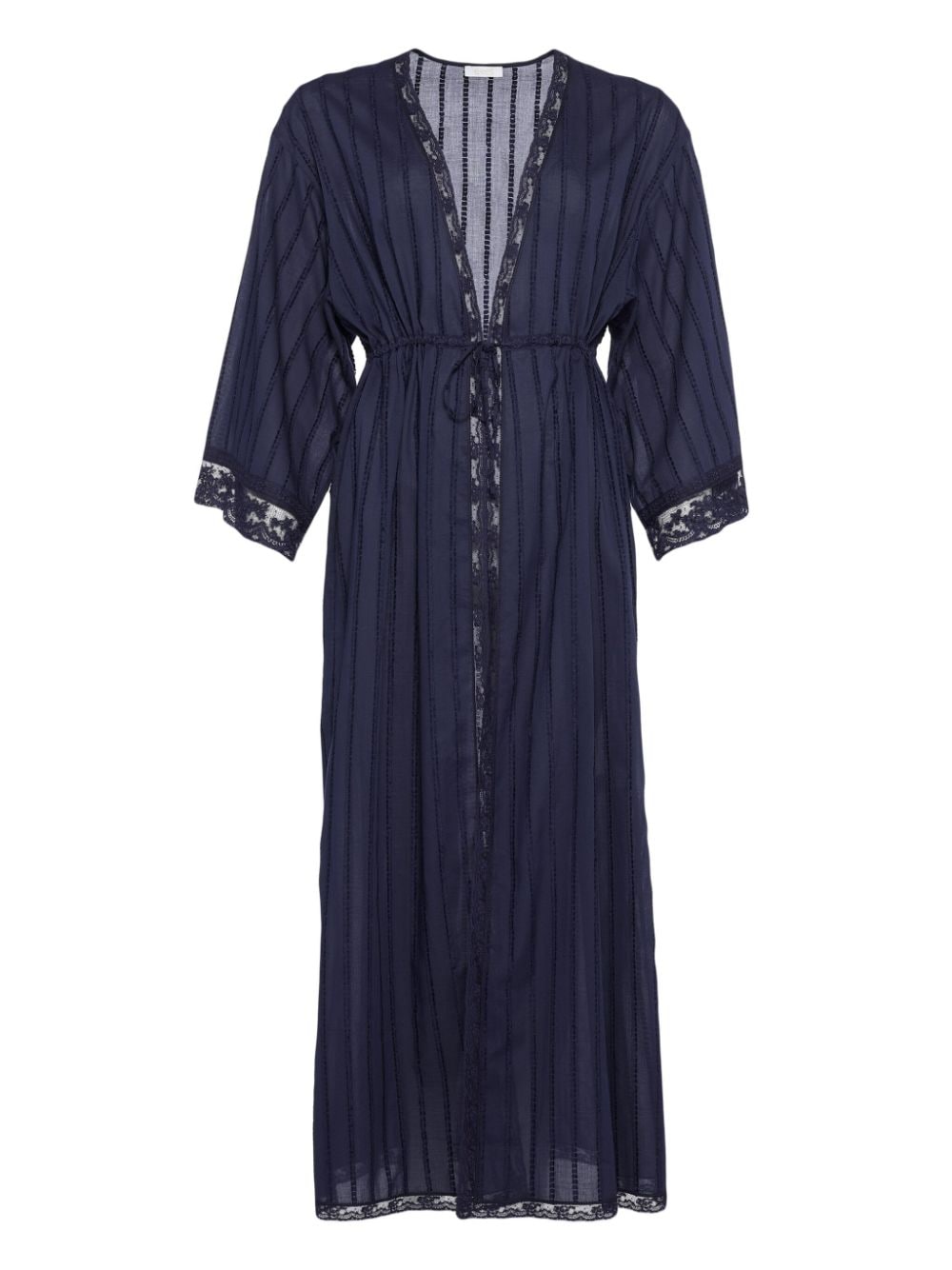 ERES Lactée lace-trim maxi robe - Blue von ERES