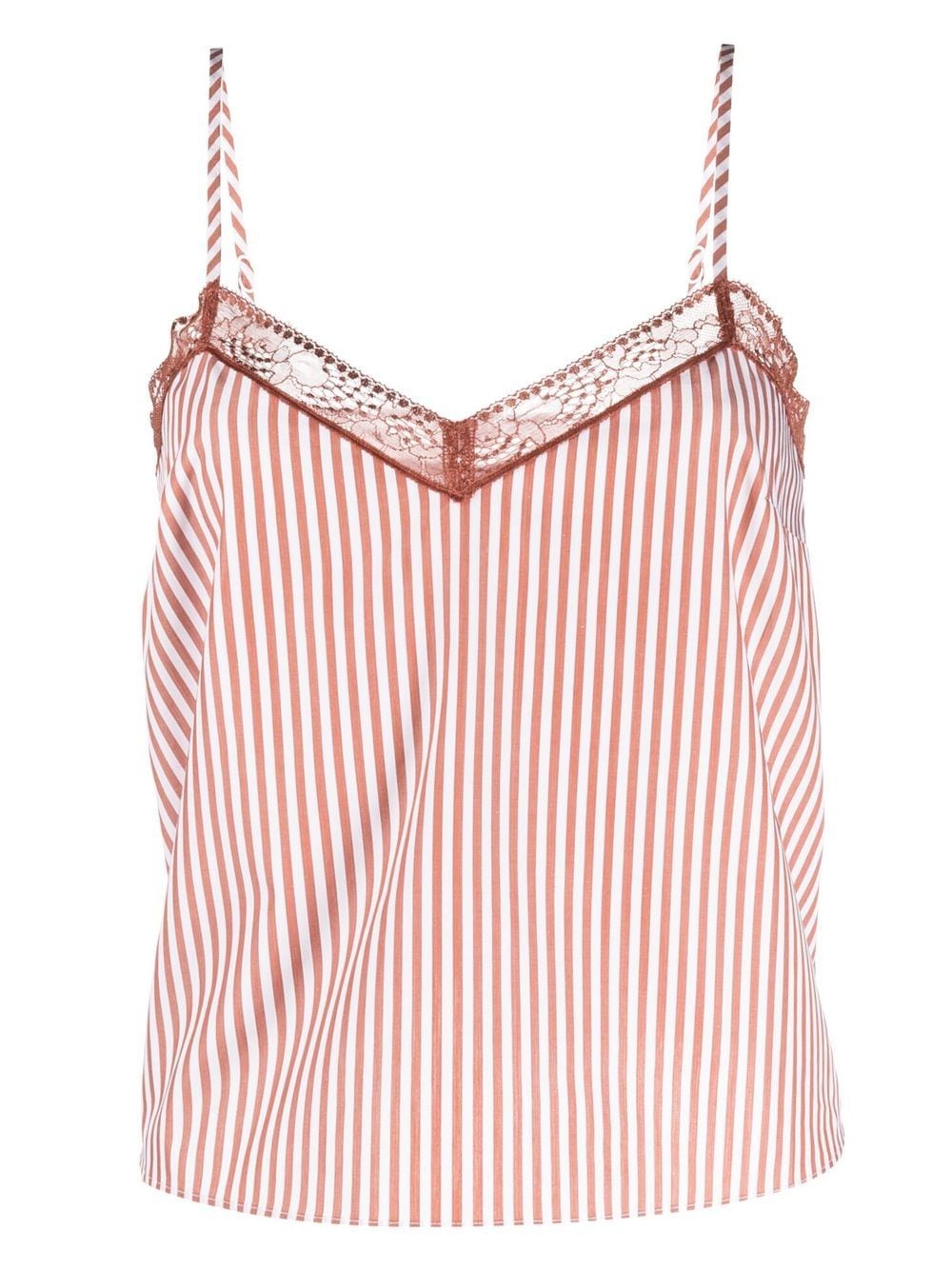 ERES Matins striped camisole top - Brown von ERES