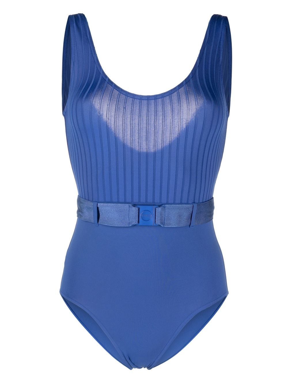 ERES Mezcal belted swimsuit - Blue von ERES