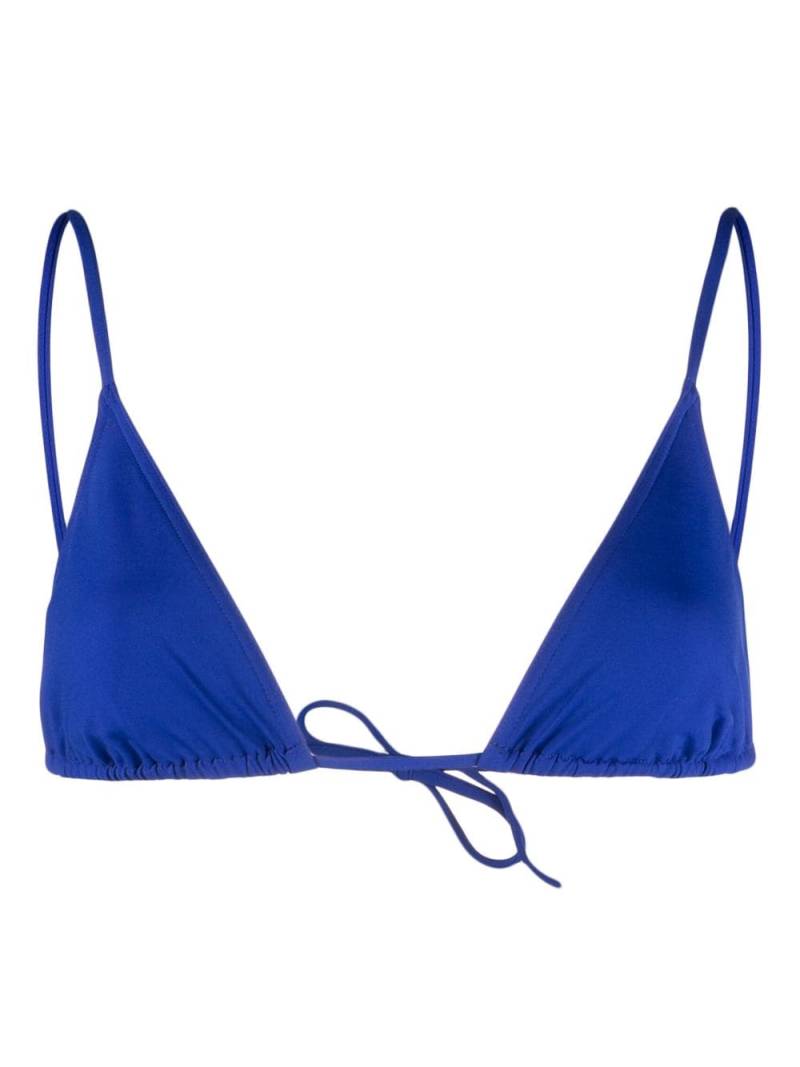 ERES Mouna triangle bikini top - Blue von ERES