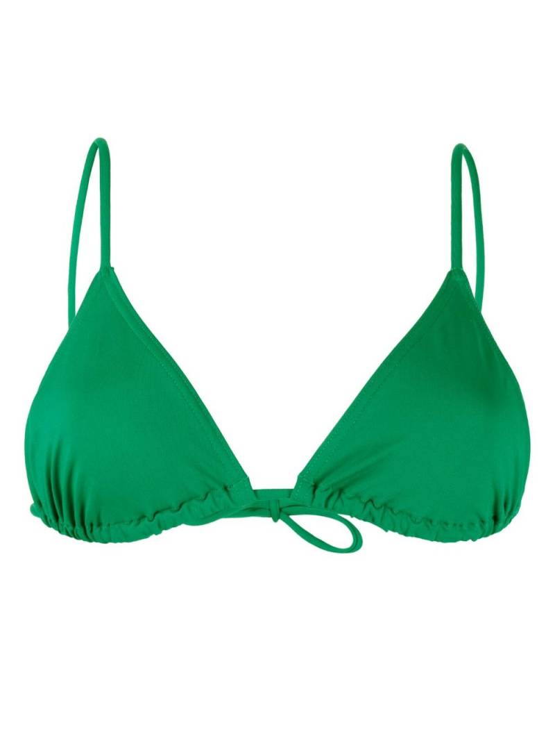 ERES Mouna triangle bikini top - Green von ERES