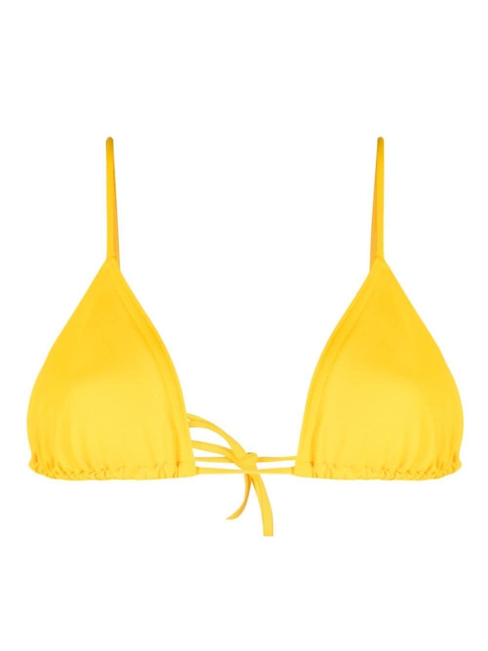 ERES Mouna triangle bikini top - Yellow von ERES