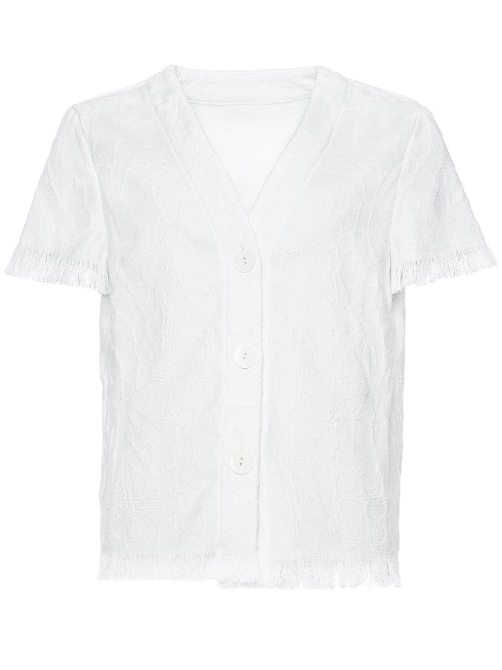 ERES Nectar terry-cloth shirt - White von ERES