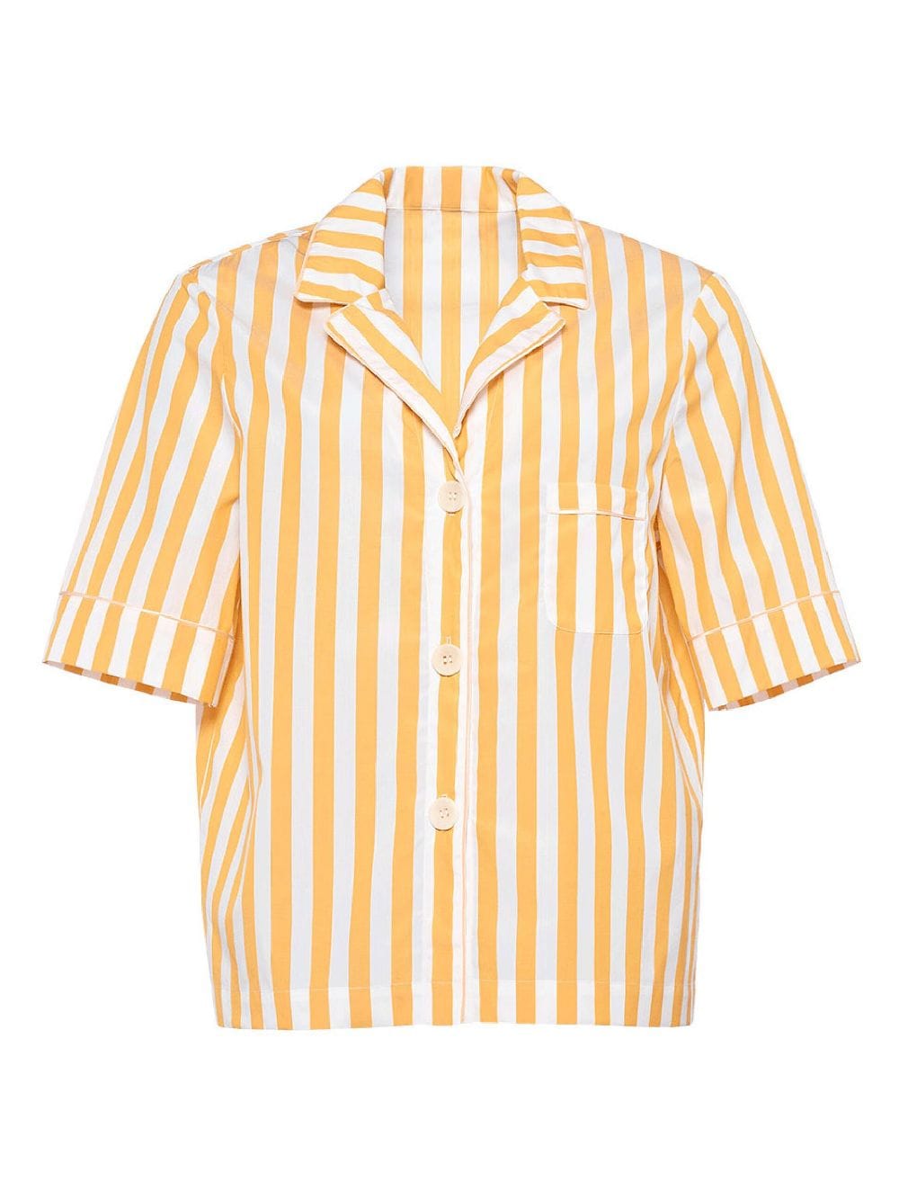 ERES Orangeade stripe-print shirt - Yellow von ERES