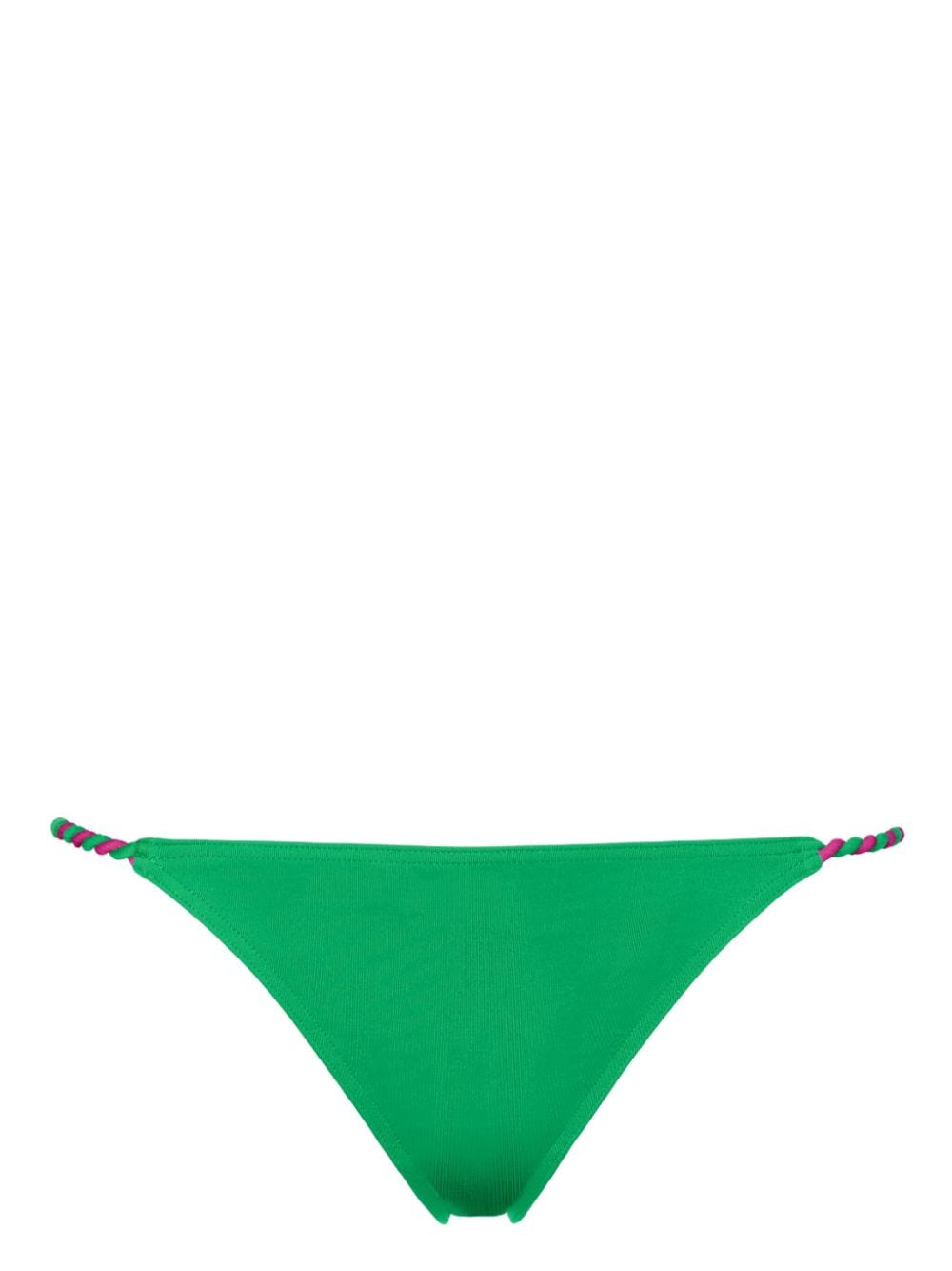 ERES Salto twist-tie thin bikini briefs - Green von ERES