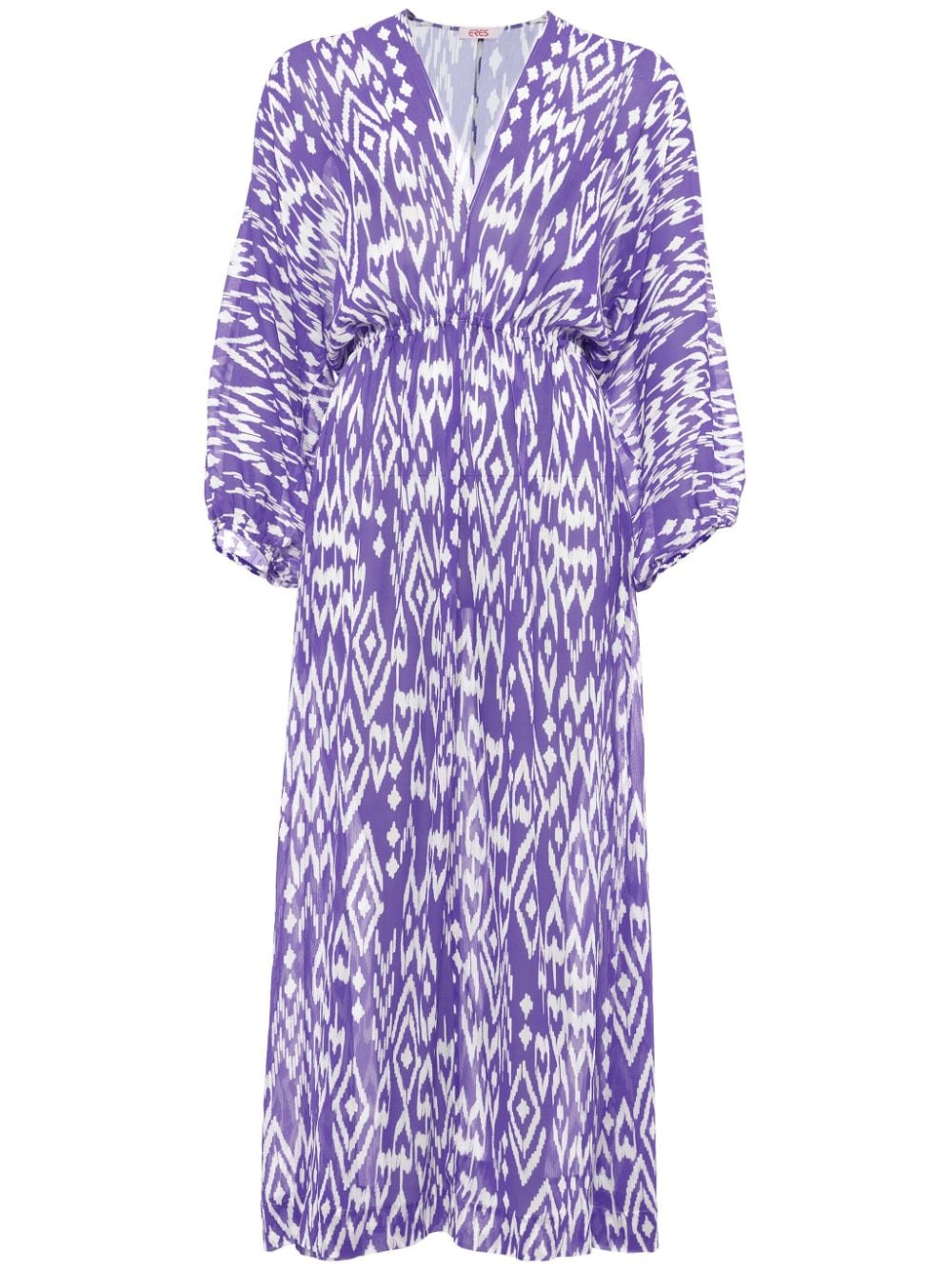 ERES Sky silk beach dress - Purple von ERES