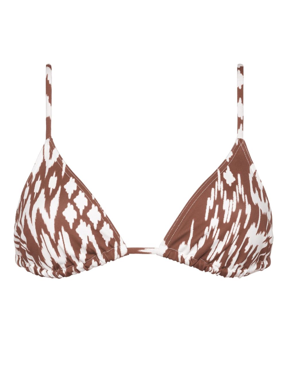 ERES Sun triangle bikini top - Brown von ERES