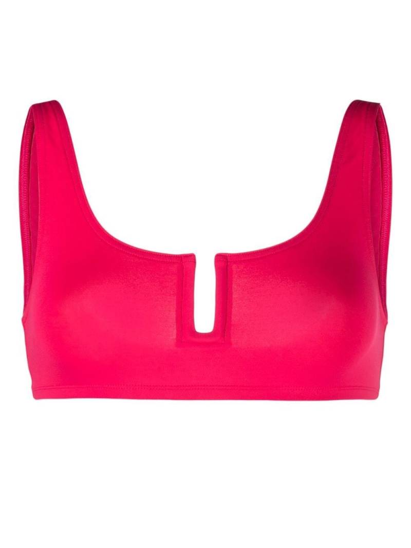 ERES Ultrason scoop-back bikini top - Pink von ERES