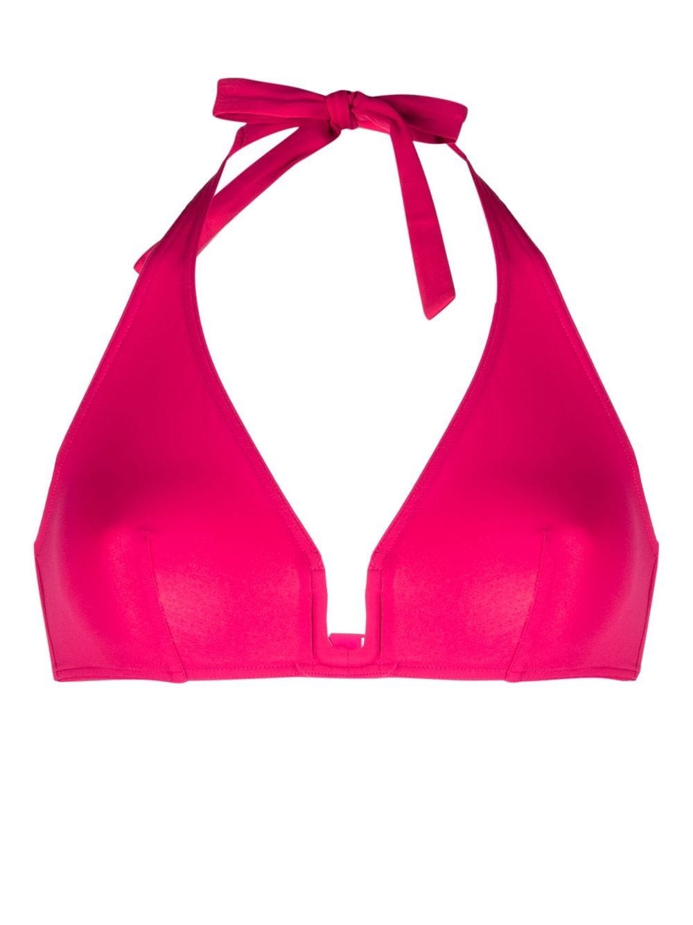 ERES Uni halterneck bikini top - Pink von ERES