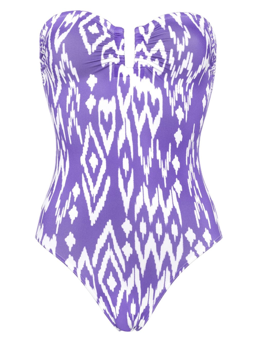 ERES Warm bustier swimsuit - Purple von ERES