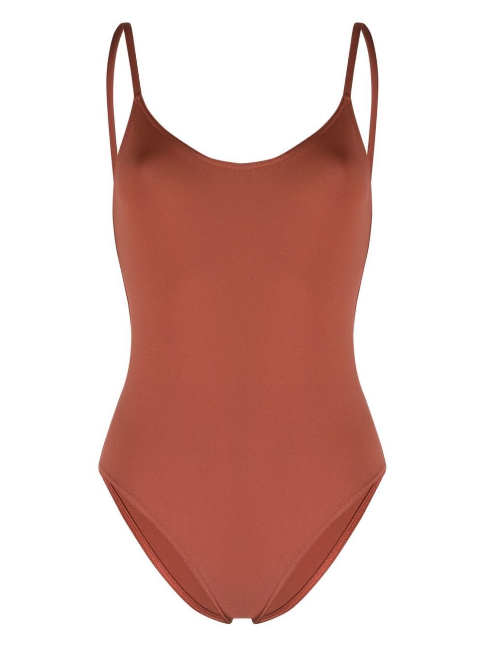 ERES low-back one-piece swimsuit - Brown von ERES