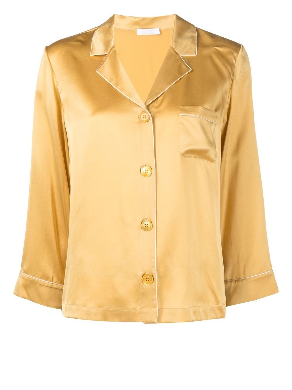 ERES silk pajama top - Yellow von ERES