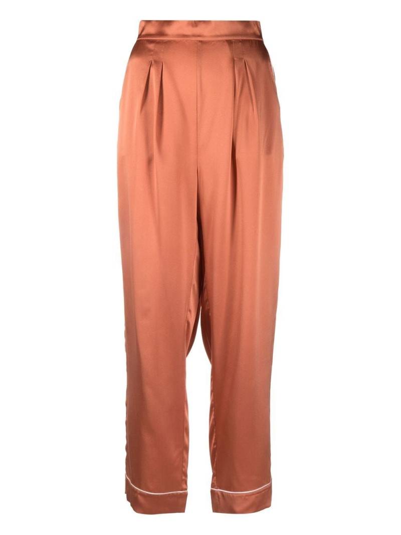 ERES silk pyjama bottoms - Brown von ERES