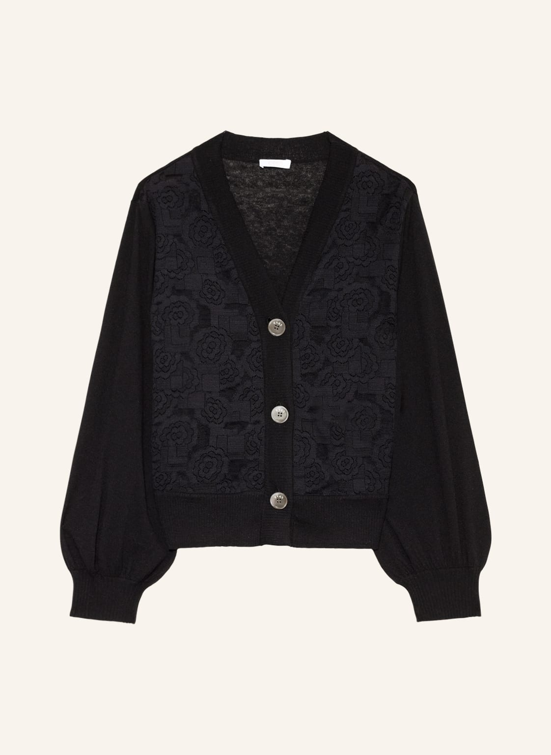 Eres Lounge-Jacke Freckles Aus Cashmere schwarz Eres Lounge-Jacke Freckles Aus Cashmere schwarz von ERES
