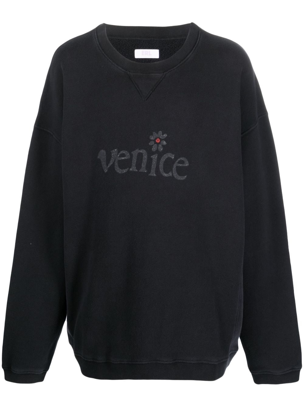 ERL Venice cotton sweatshirt - Black von ERL