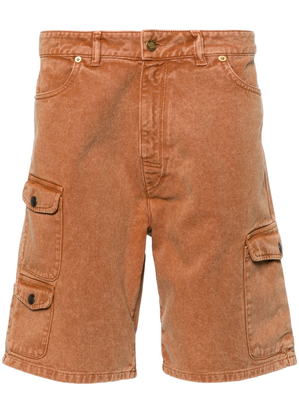 ERL denim cargo shorts - Brown von ERL