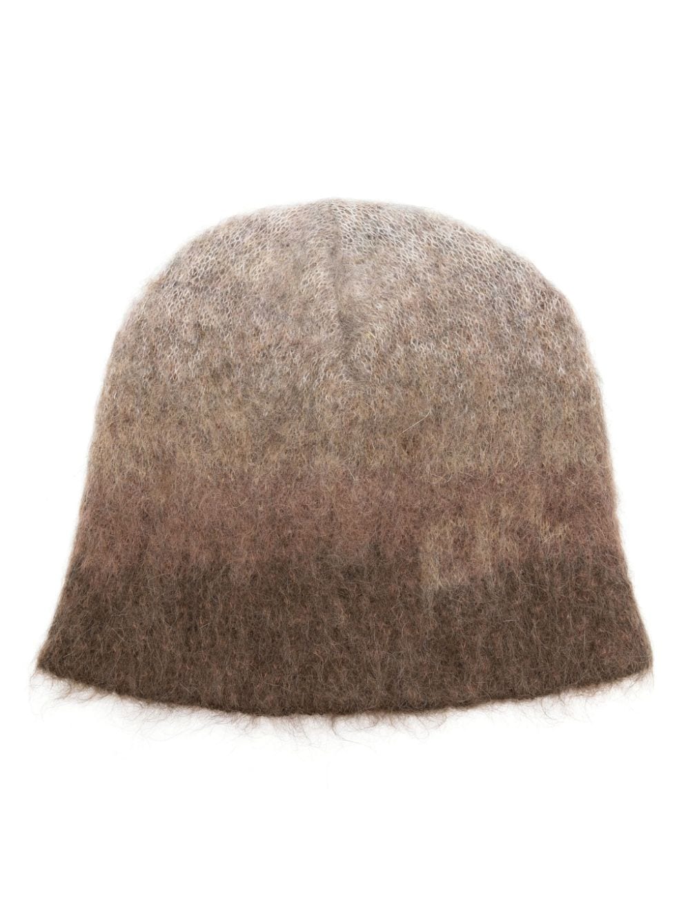 ERL gradient-effect brushed beanie - Brown von ERL