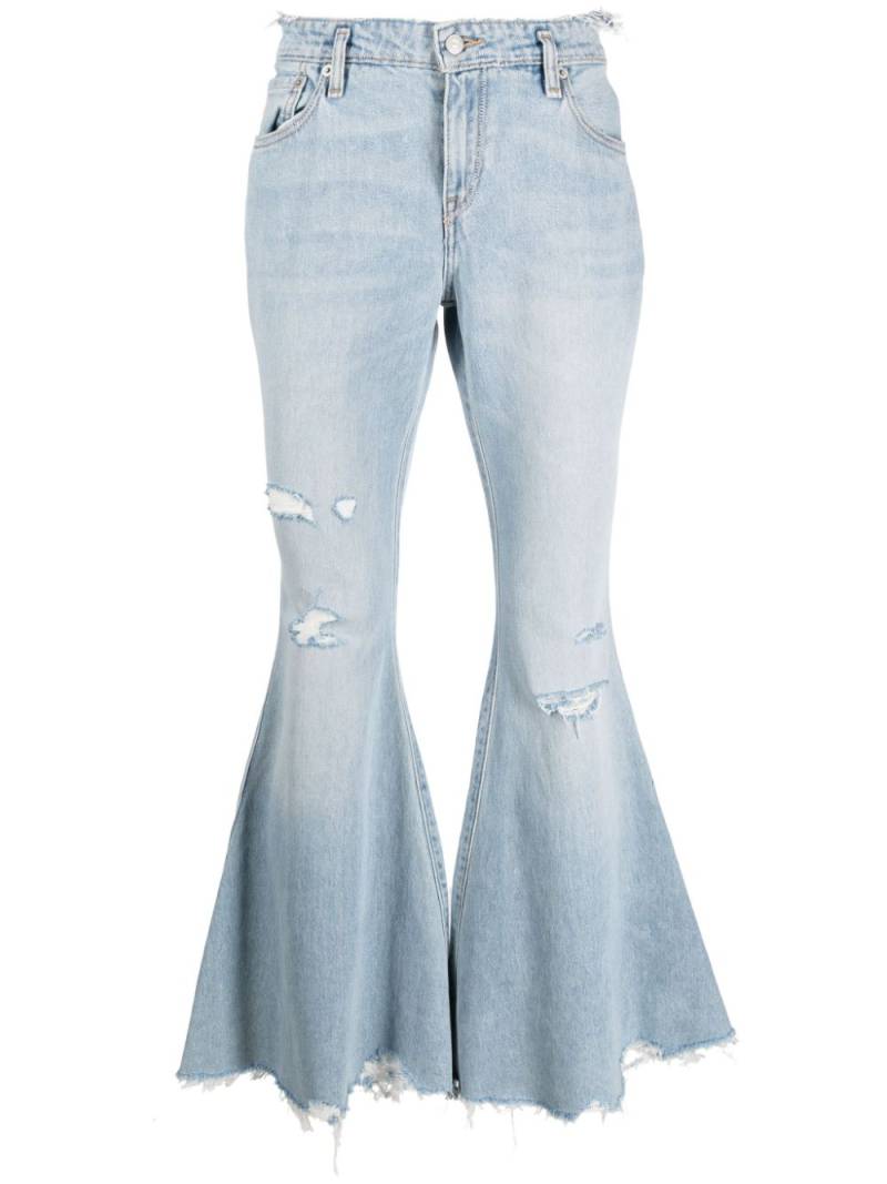 ERL x Levi's low-rise flared jeans - Blue von ERL