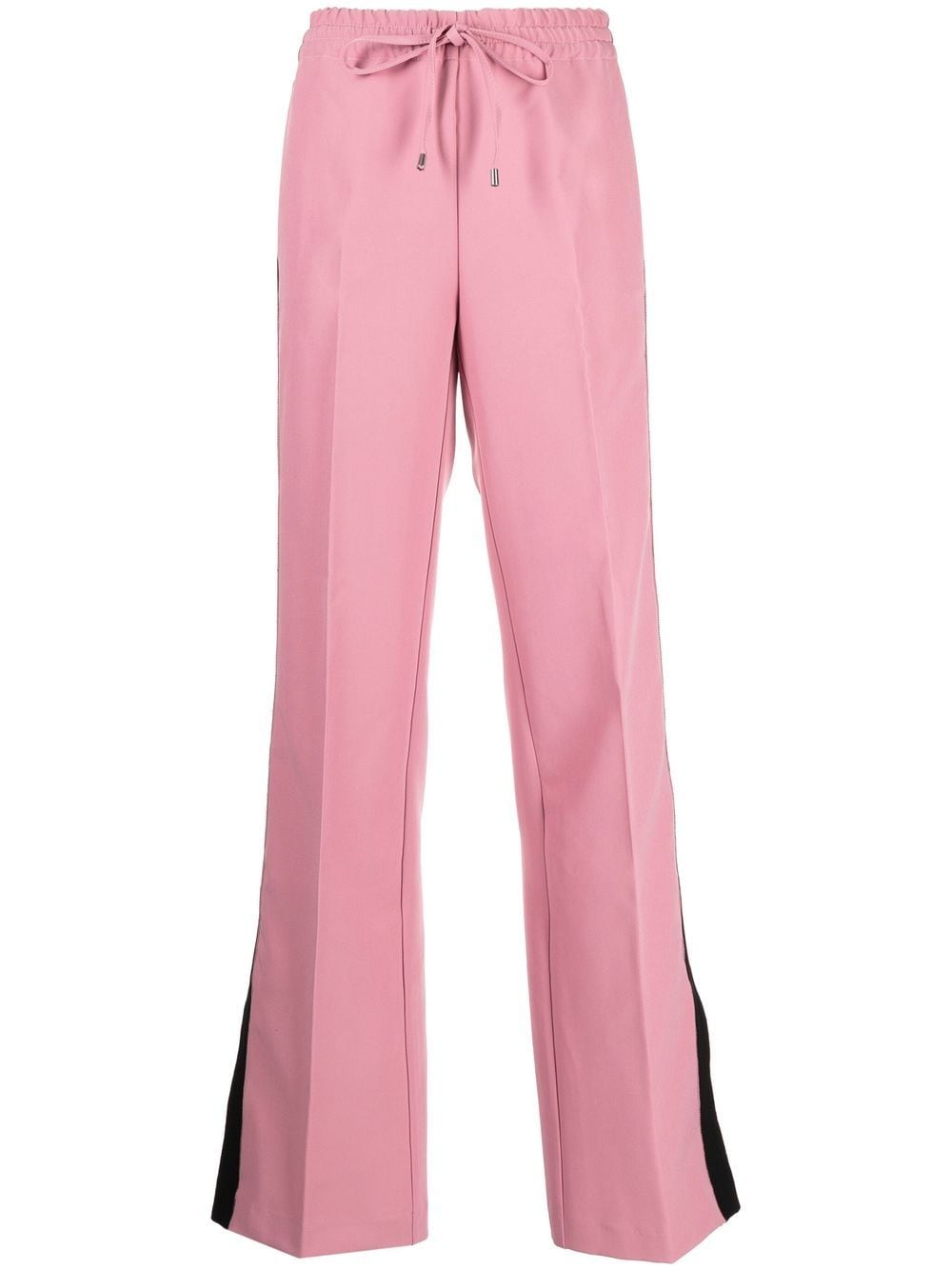 ERMANNO FIRENZE flared drawstring-waistband trousers - Pink von ERMANNO FIRENZE