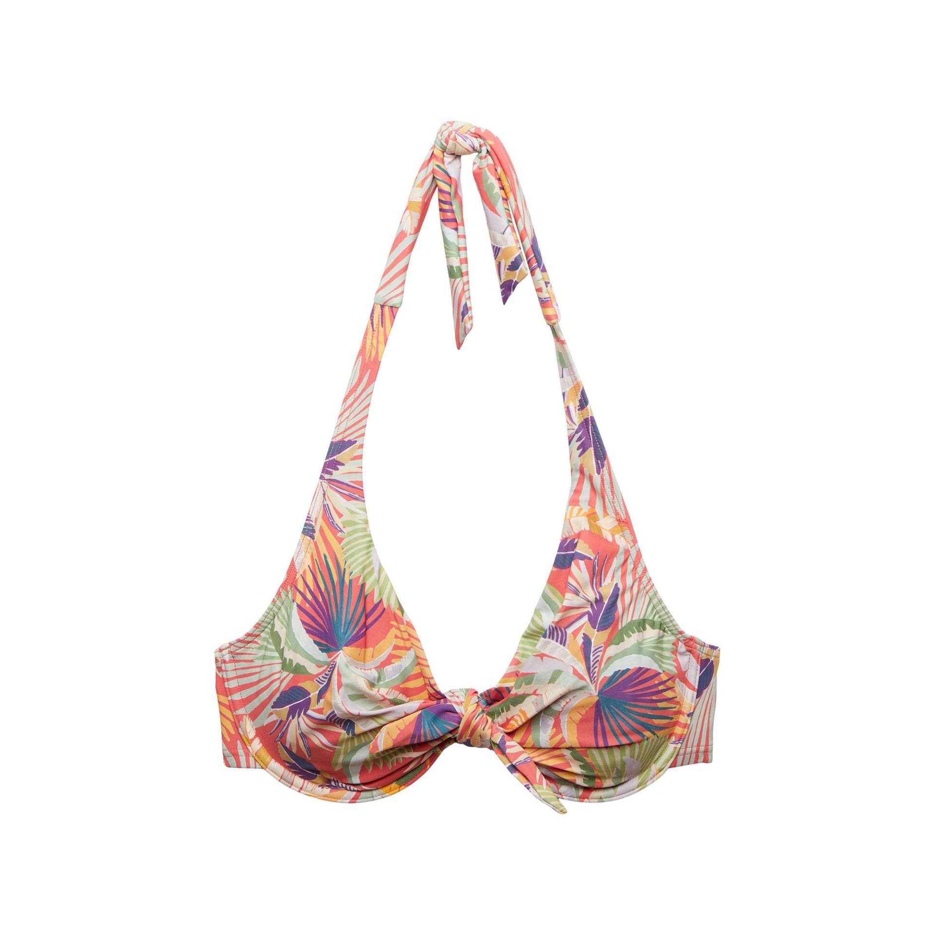 Bikini Oberteil, Triangel Damen Multicolor F/38 von ESPRIT