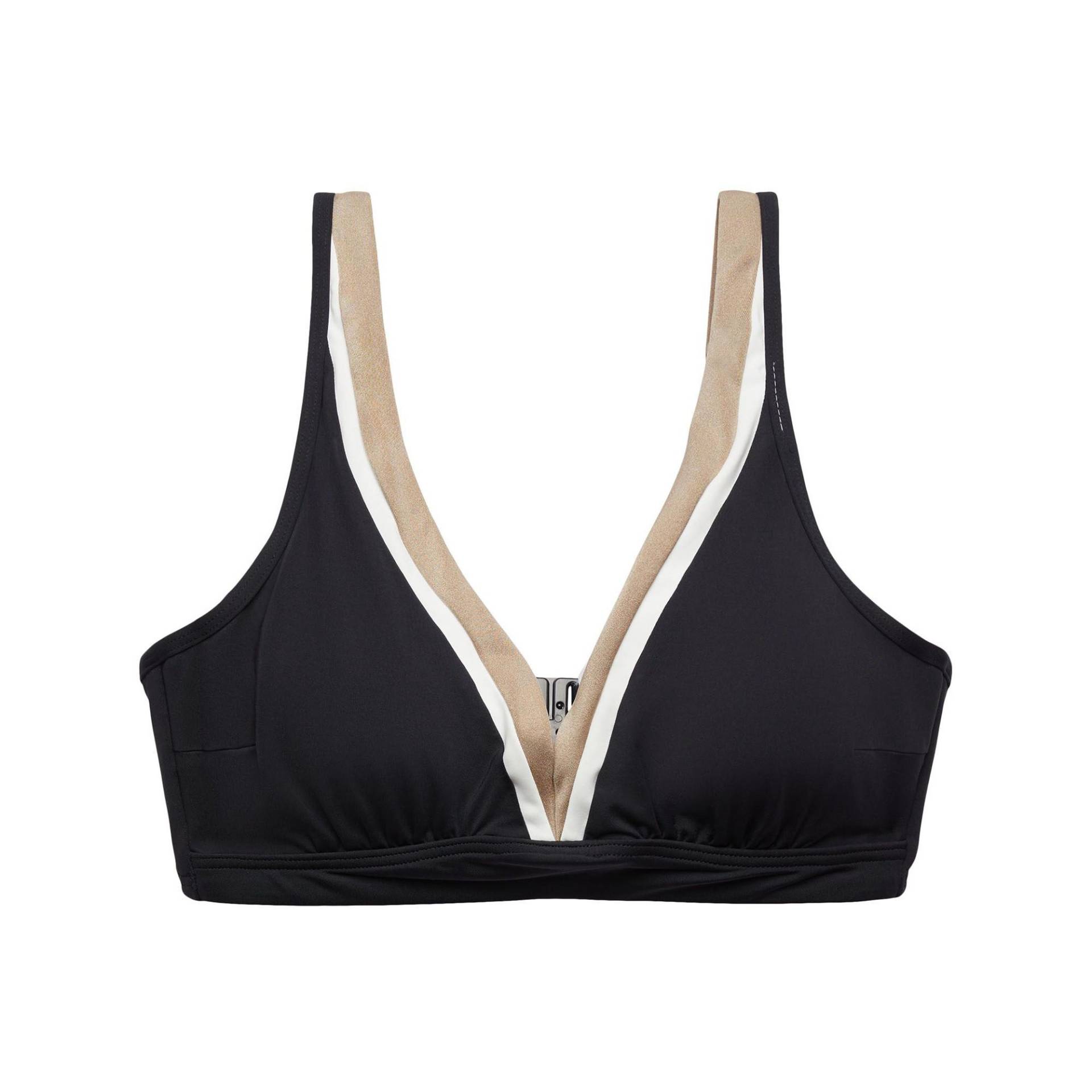 Bikini-top, Unwattiert Damen Black E/36 von ESPRIT