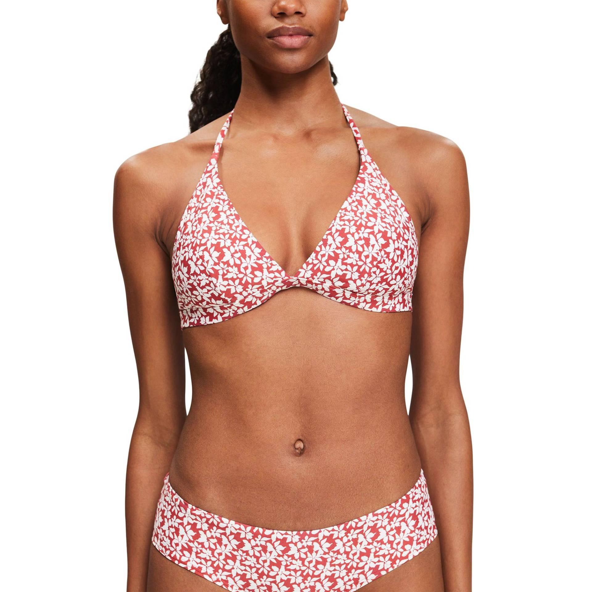 Bikini-top, Unwattiert Damen Rot C/36 von ESPRIT