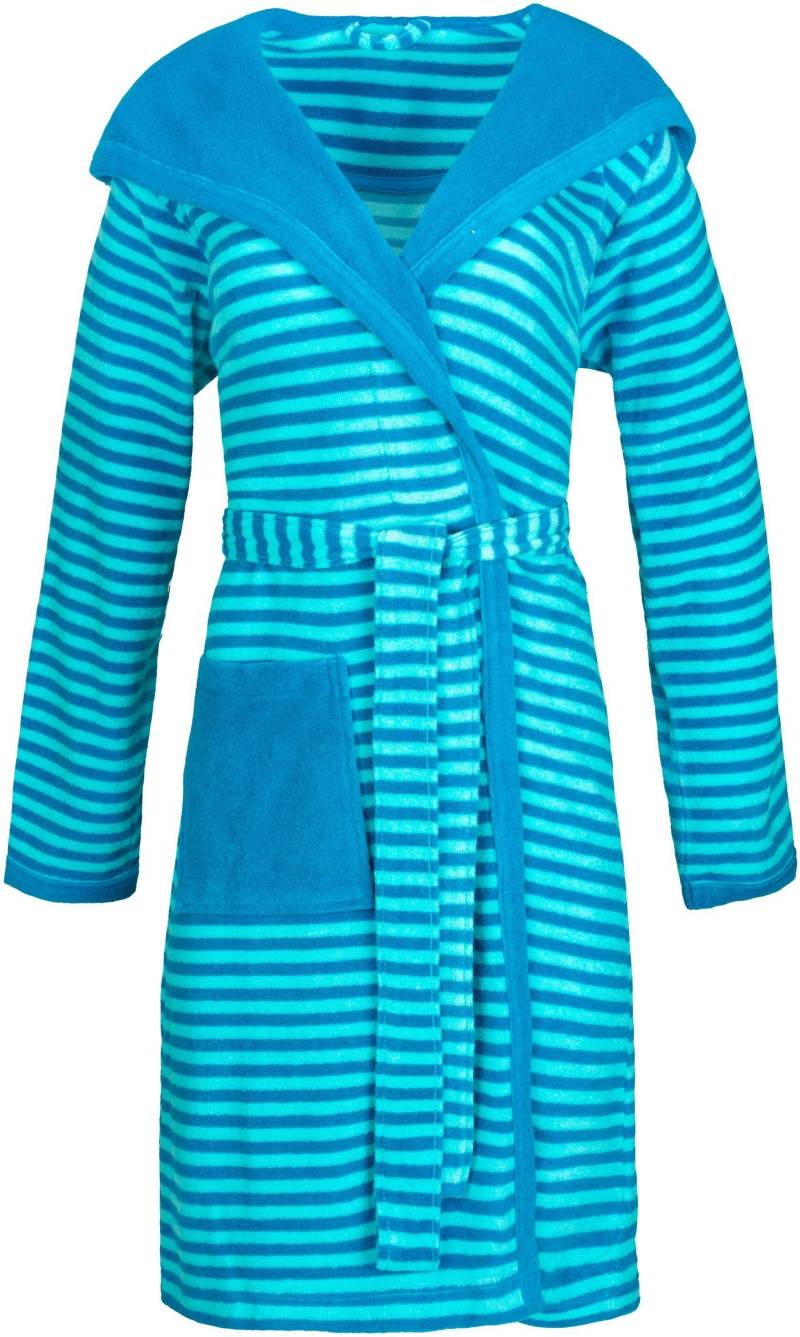 Esprit Damenbademantel »Striped Hoody«, (1 St., mit Gürtel) von ESPRIT