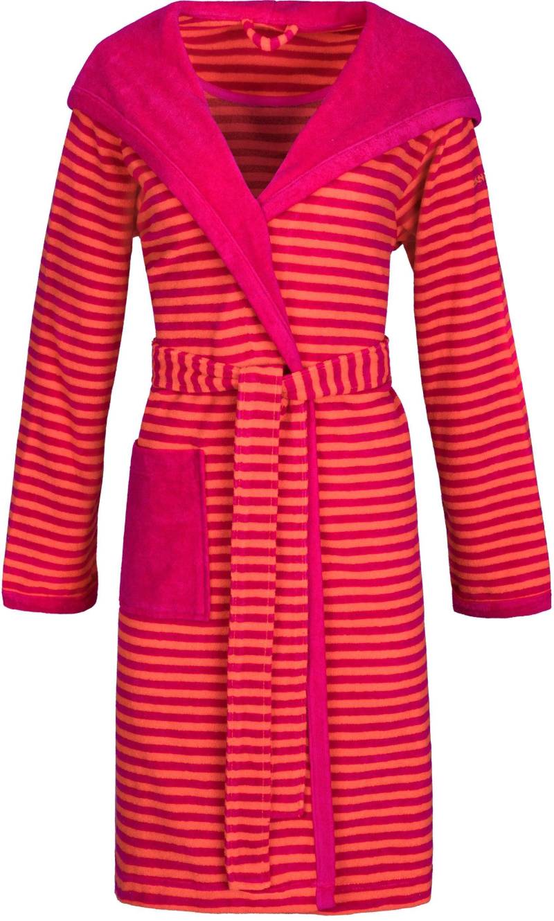 Esprit Damenbademantel »Striped Hoody, ideal für Sauna & Spa, Hotelbademantel, Morgenmantel«, (1 St., mit Gürtel), mit Kapuze, gestreift von ESPRIT