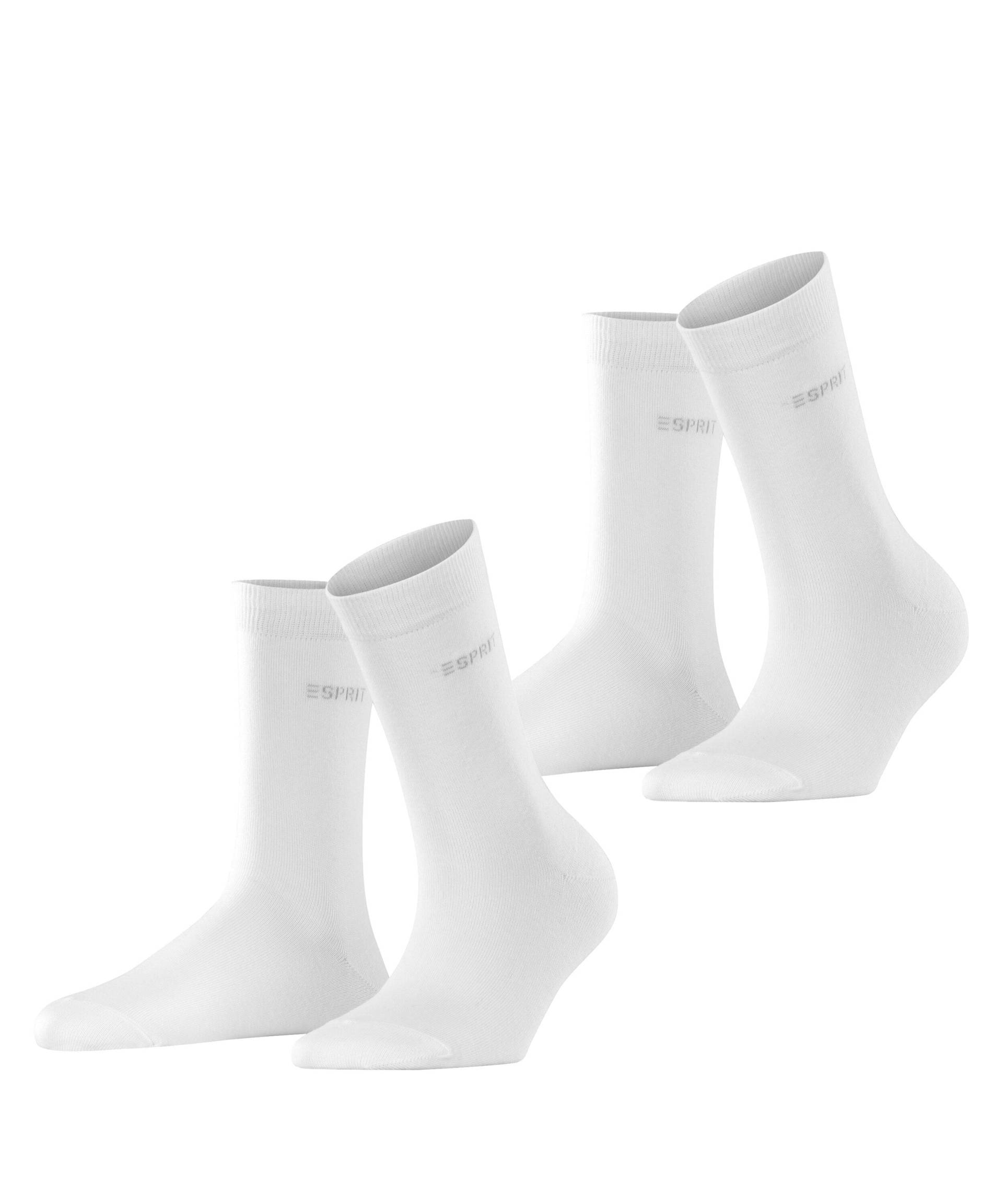 Esprit Socken »Uni«, (2er Pack) von ESPRIT