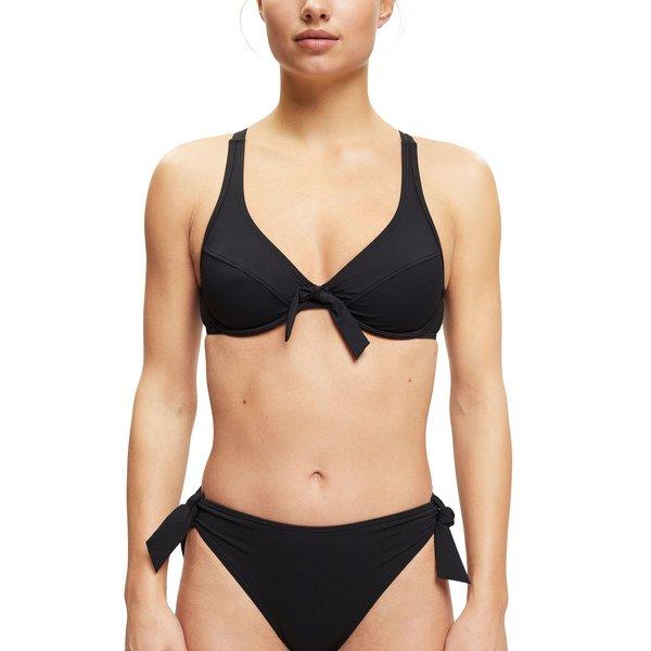 Bikini-top, Unwattiert Damen Black B/38 von ESPRIT