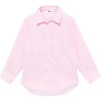 Hemdbluse in rosa unifarben von ETERNA Mode GmbH