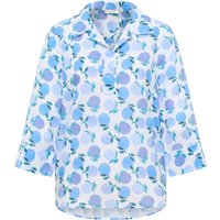 Blusenshirt in blau bedruckt Blusenshirt in blau bedruckt von ETERNA Mode GmbH