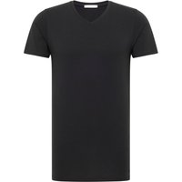 Bodyshirt in schwarz unifarben von ETERNA Mode GmbH