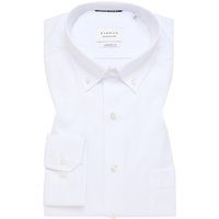COMFORT FIT Cover Shirt in weiß unifarben von ETERNA Mode GmbH