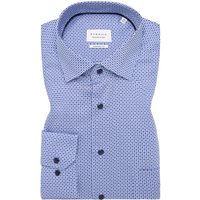 COMFORT FIT Hemd in blau bedruckt von ETERNA Mode GmbH