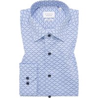 COMFORT FIT Hemd in blau bedruckt von ETERNA Mode GmbH
