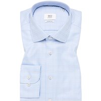 COMFORT FIT Hemd in hellblau kariert von ETERNA Mode GmbH