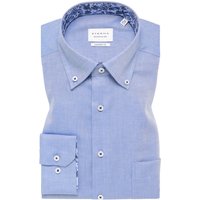COMFORT FIT Hemd in royal blau unifarben von ETERNA Mode GmbH