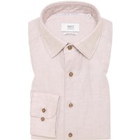 COMFORT FIT Linen Shirt in sand unifarben von ETERNA Mode GmbH