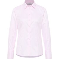 Cover Shirt Bluse in rosa unifarben von ETERNA Mode GmbH