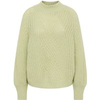 Strick Pullover in gelb unifarben von ETERNA Mode GmbH