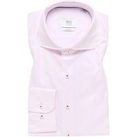 SLIM FIT Soft Luxury Shirt in soft pink unifarben von ETERNA Mode GmbH