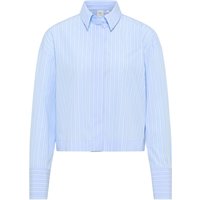 Hemdbluse in hellblau gestreift von ETERNA Mode GmbH